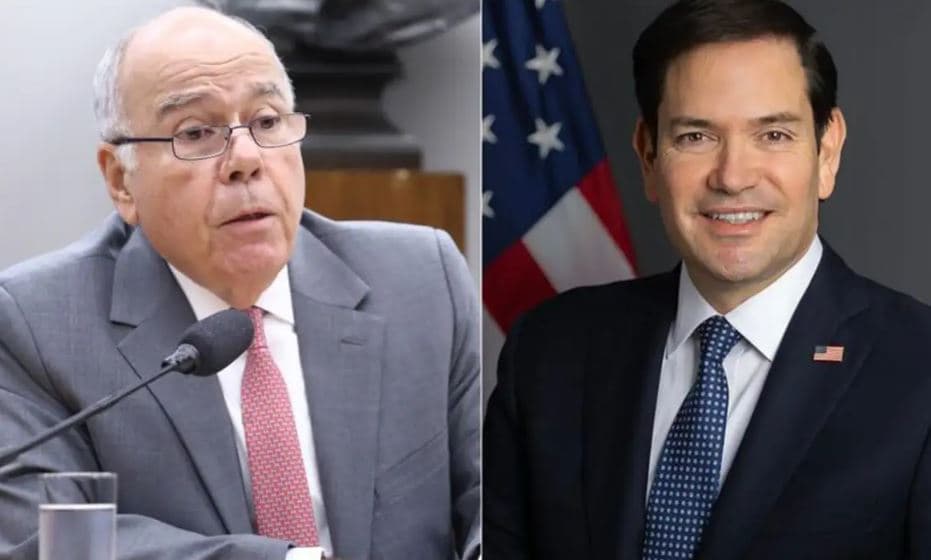 Marco Rubio e Mauro Vieira acertam reunião em Washington entre Brasil e EUA