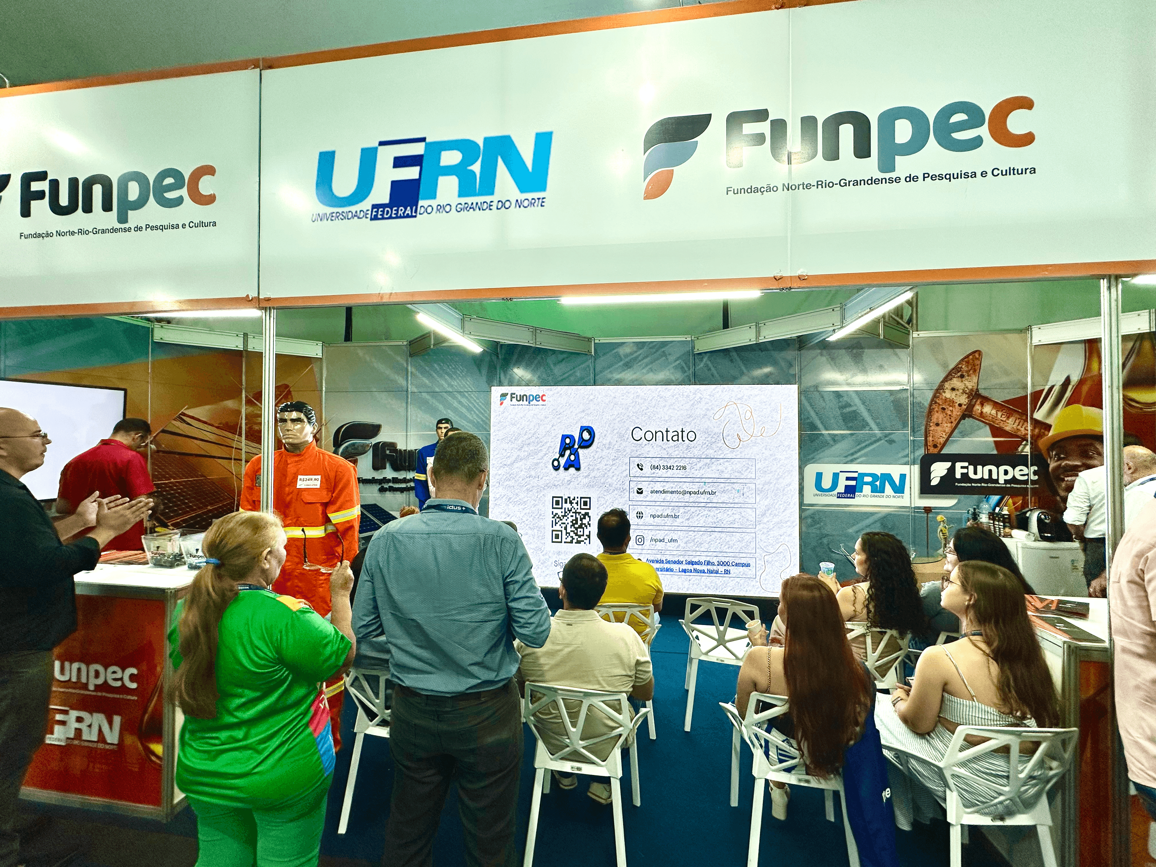 Funpec marca presença em mais uma edição do Mossoró Oil & Gas Energy com estande e programação técnica