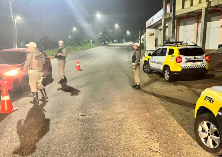 Pai e filho são presos dirigindo embriagados e sem habilitação durante blitz em São Gonçalo do Amarante