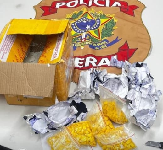 PF destrói esquema e apreende mil comprimidos de droga sintética que chegariam a Natal pelos Correios