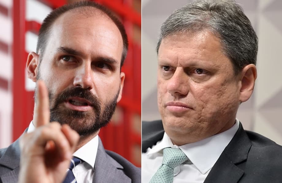Eduardo Bolsonaro bate firme: “Se for contra o PT, até Macaco Tião serve” e critica Tarcísio