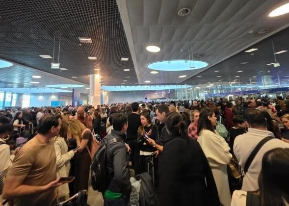 Potiguares enfrentam filas de quase 8 horas em aeroporto de Lisboa