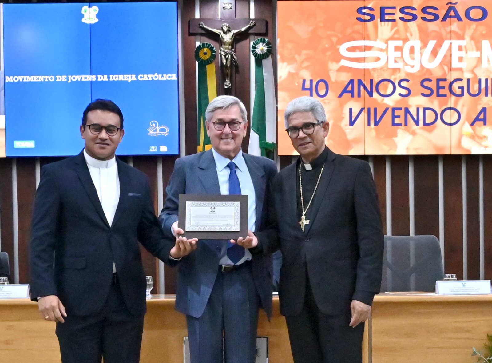 Movimento “Segue-me” é homenageado na Assembleia Legislativa pelos seus 40 anos de implantação em Natal