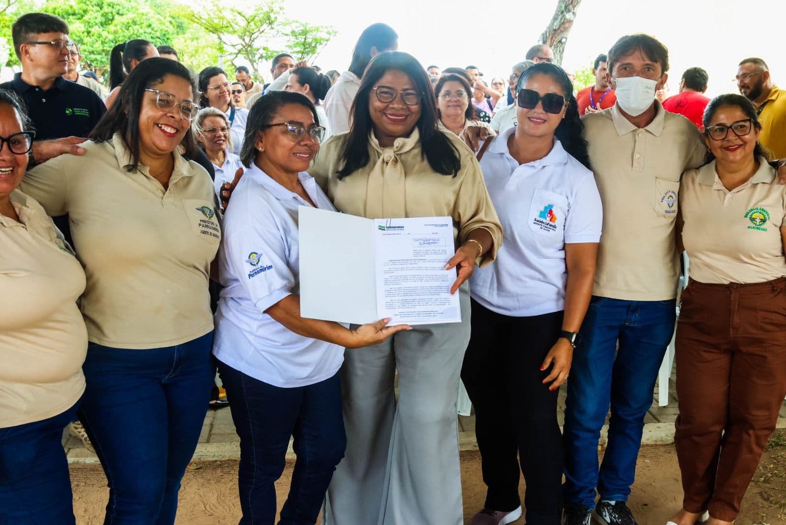 Nilda sanciona lei histórica e garante valorização dos agentes comunitários de saúde e de combate às endemias