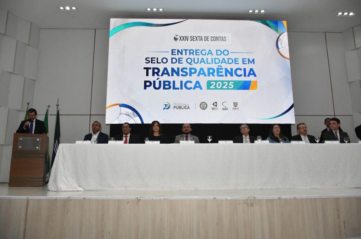 Câmara de Natal conquista novamente selo de qualidade em transparência pública