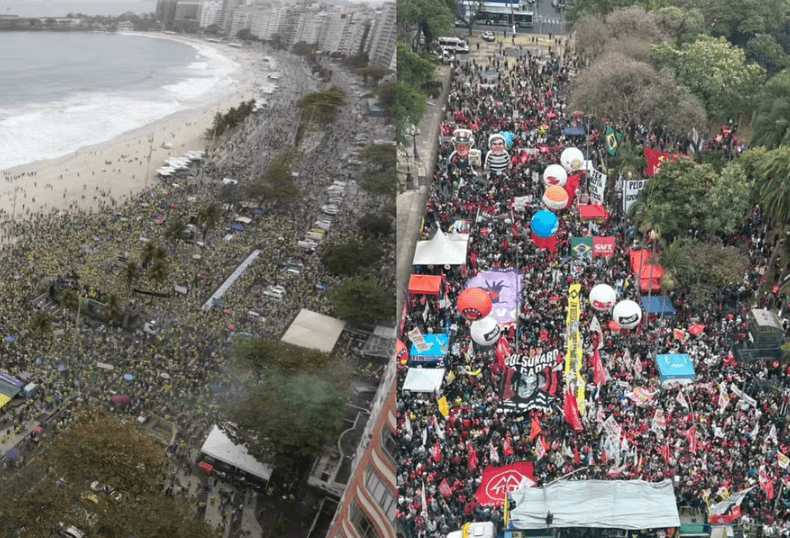 PESQUISA DATAFOLHA: 34% dos petistas se posicionam à direita, e 14% dos bolsonaristas, à esquerda