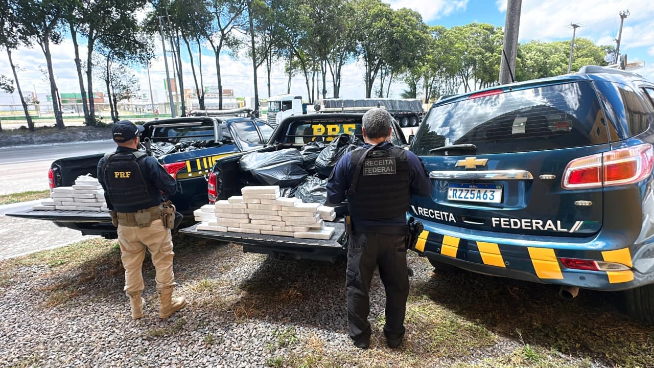 VÍDEO: Caminhão com 700 kg de maconha é interceptado a caminho do RN