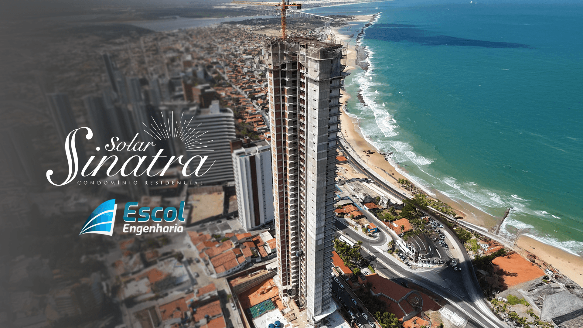 O Solar Sinatra alcança sua última laje e entra para a história como a maior obra vertical já construída em Natal