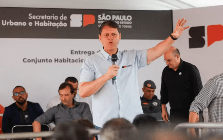 Tarcísio diz que maior objetivo de 2026 é ‘derrotar o PT' e vai ‘trabalhar com lideranças da direita’ para isso