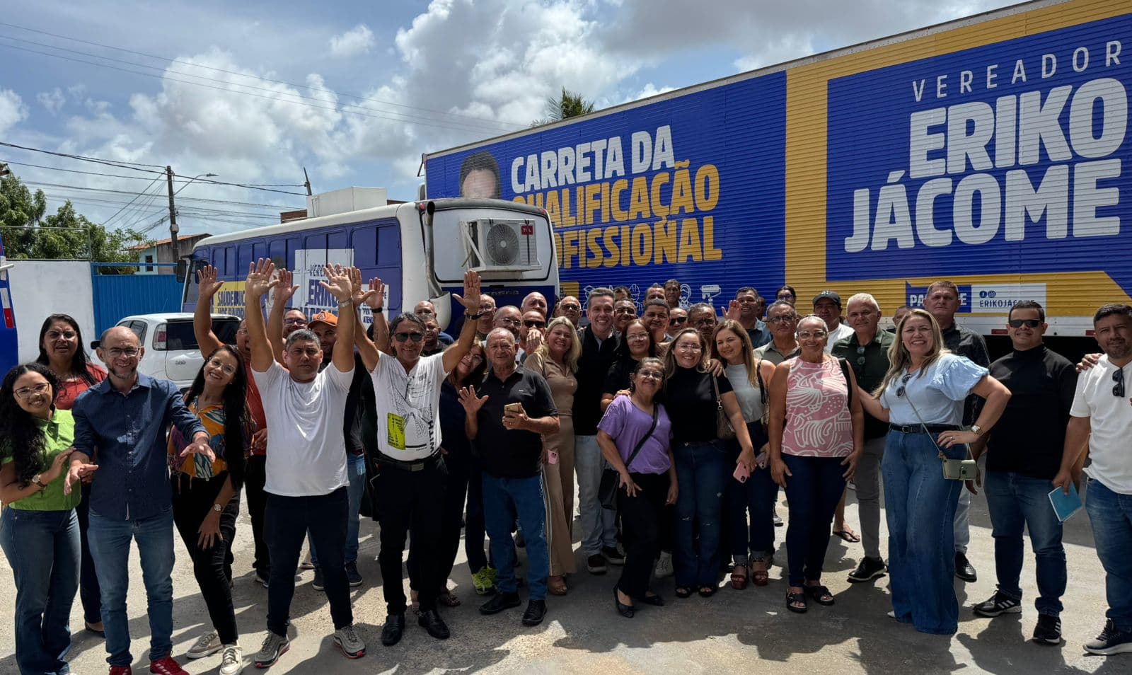 Lideranças da Zona Norte declaram apoio à pré-candidatura de Eriko Jácome a deputado estadual
