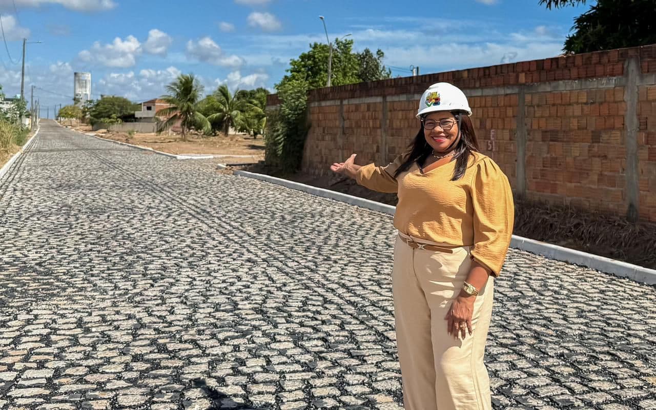 Prefeitura de Parnamirim continua entregas de pavimentação em Cajupiranga