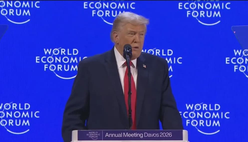 "Quero que devolvam a Groenlândia", declara Trump em discurso em Davos