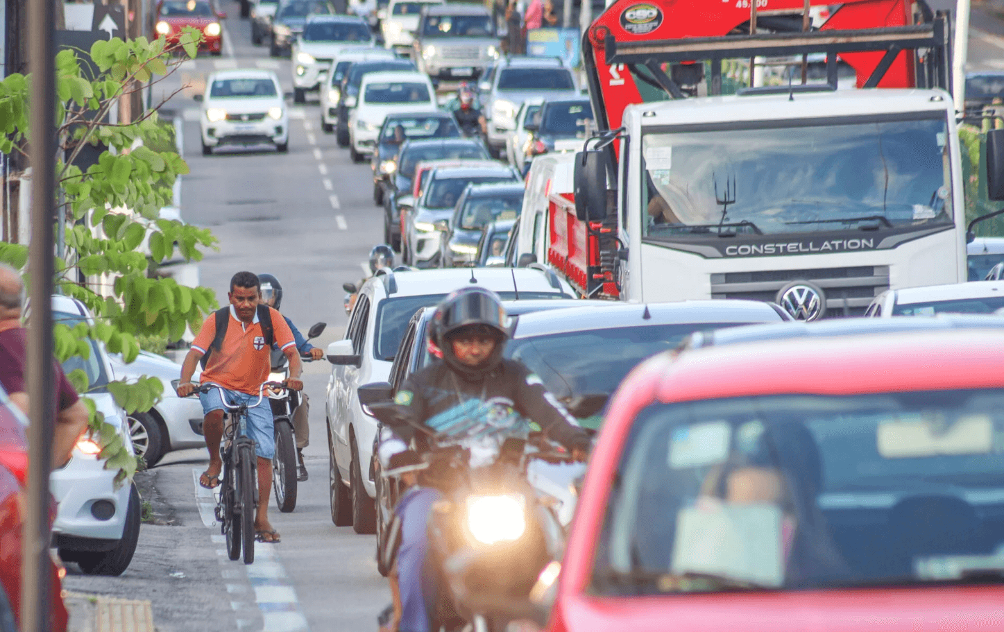 Acidentes com ciclistas disparam 46% em Natal e acendem alerta