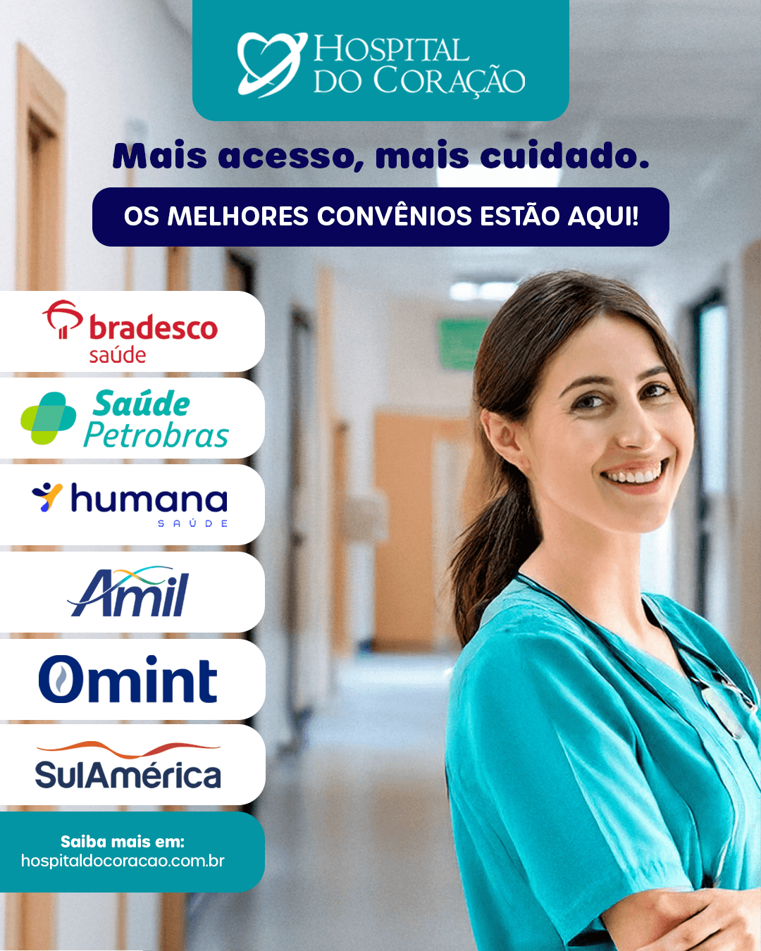 Hospital do Coração: mais acesso, mais cuidado