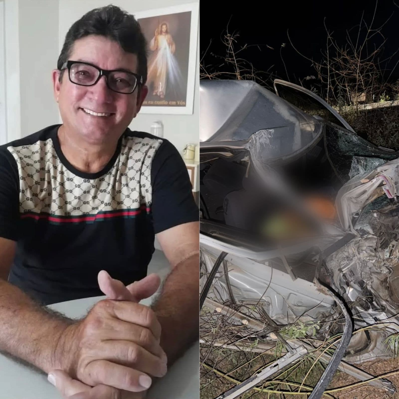 Ex-vereador de Jardim de Piranhas morre em acidente na RN-288
