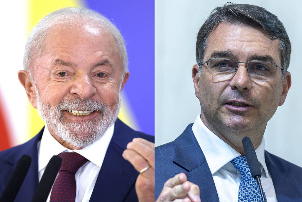 Flávio cresce nas redes e discurso de Lula contra dependência digital vira alvo de críticas
