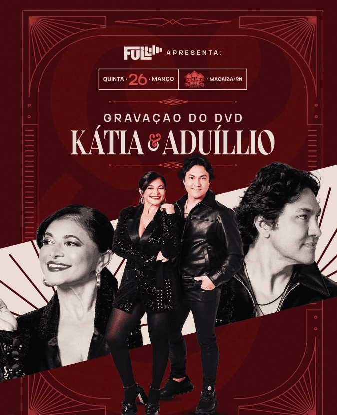 Dupla Kátia e Aduíllio anuncia gravação de DVD aberta ao público em Macaíba