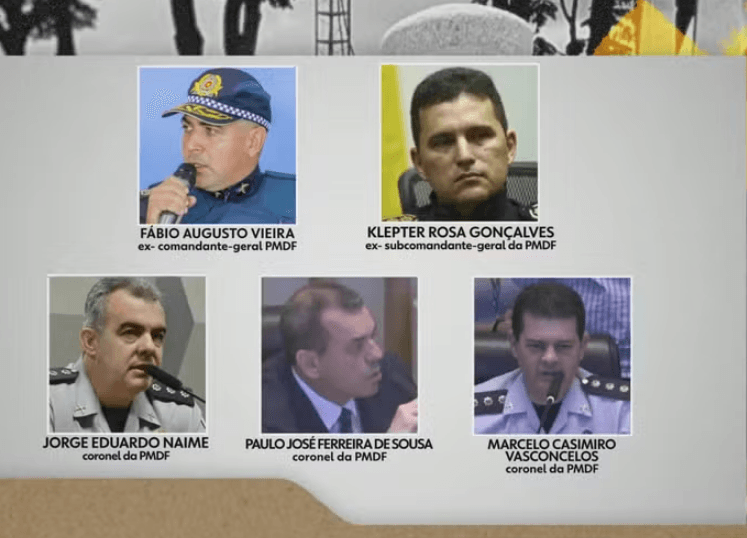 STF determina prisão de 5 ex-membros da cúpula da PMDF por omissão no 8 de Janeiro