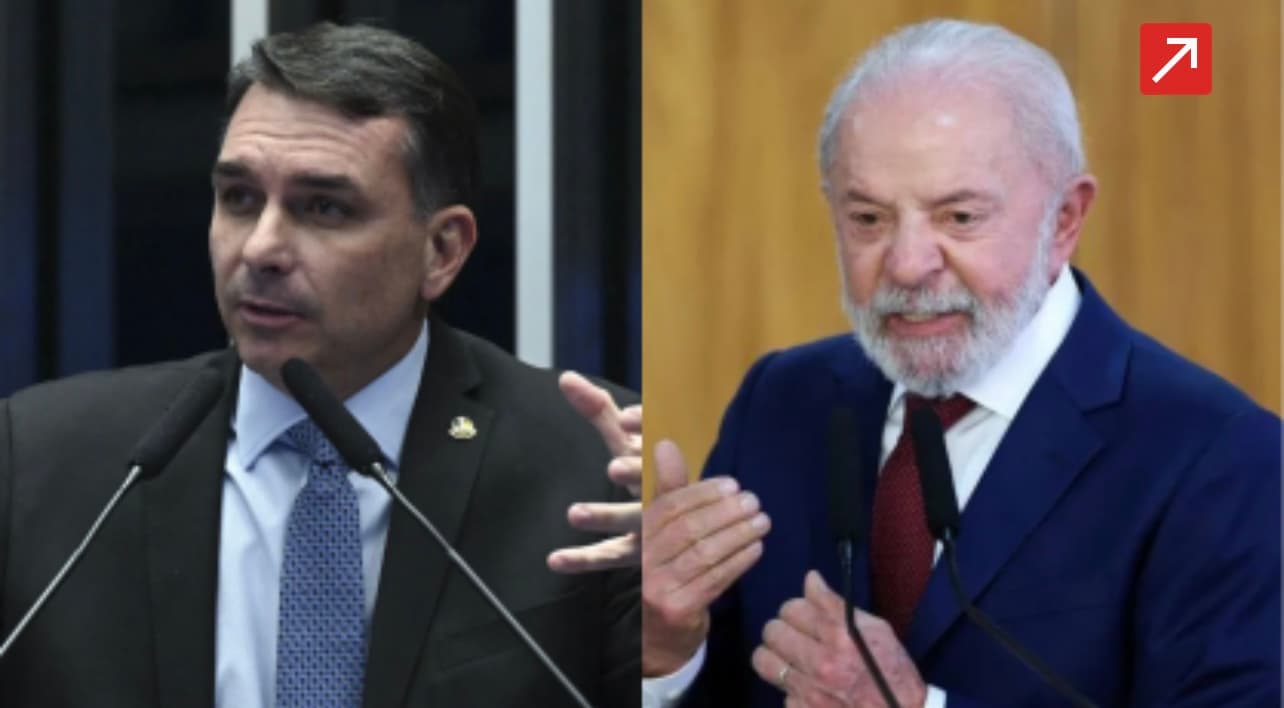 Em GO, Flávio supera Lula em cenários de 1º turno, diz Real Time Big Data