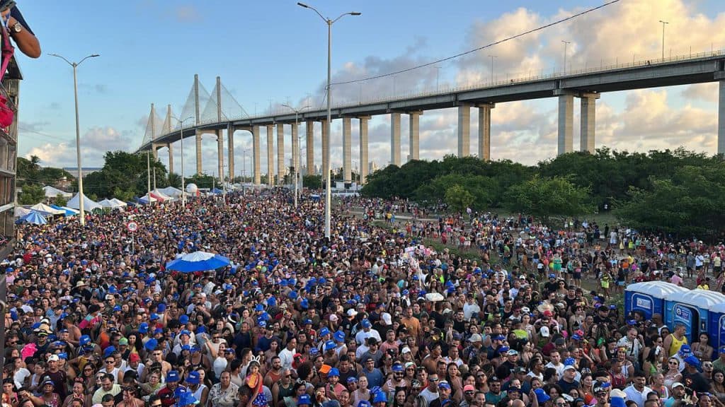 Carnaval de Natal movimenta quase R$ 339 milhões e gera R$ 18,83 para cada R$ 1 investido, aponta pesquisa