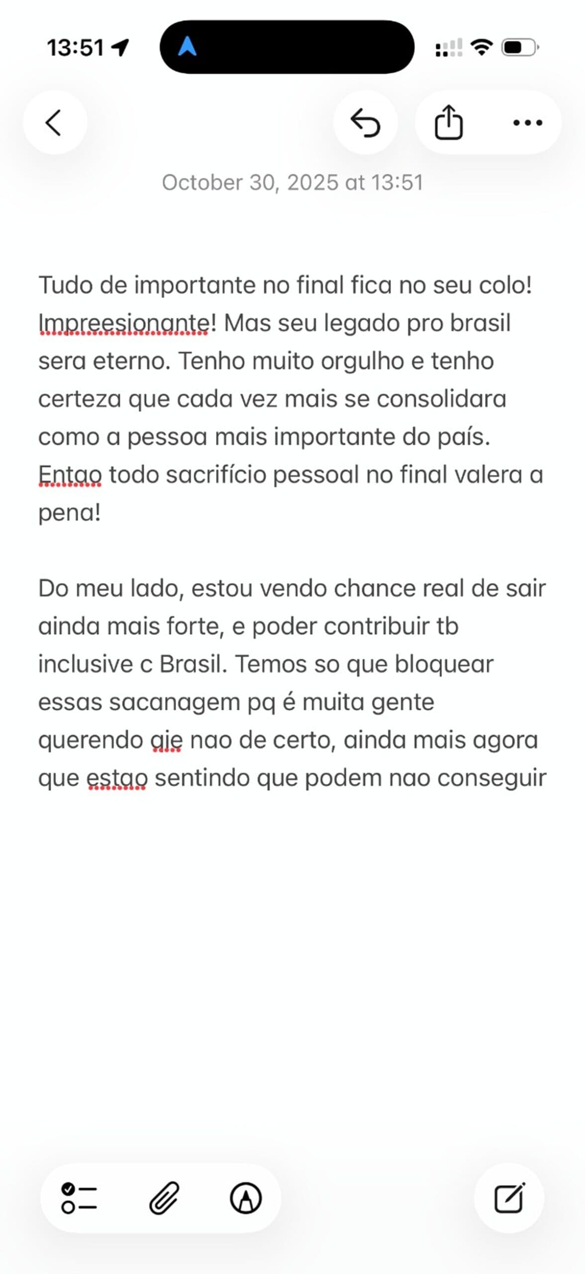 ÁUDIO: PF encontra mensagem de Vorcaro sobre “pessoa mais importante do país” e pedido para “bloquear essas sacanagem [sic]”