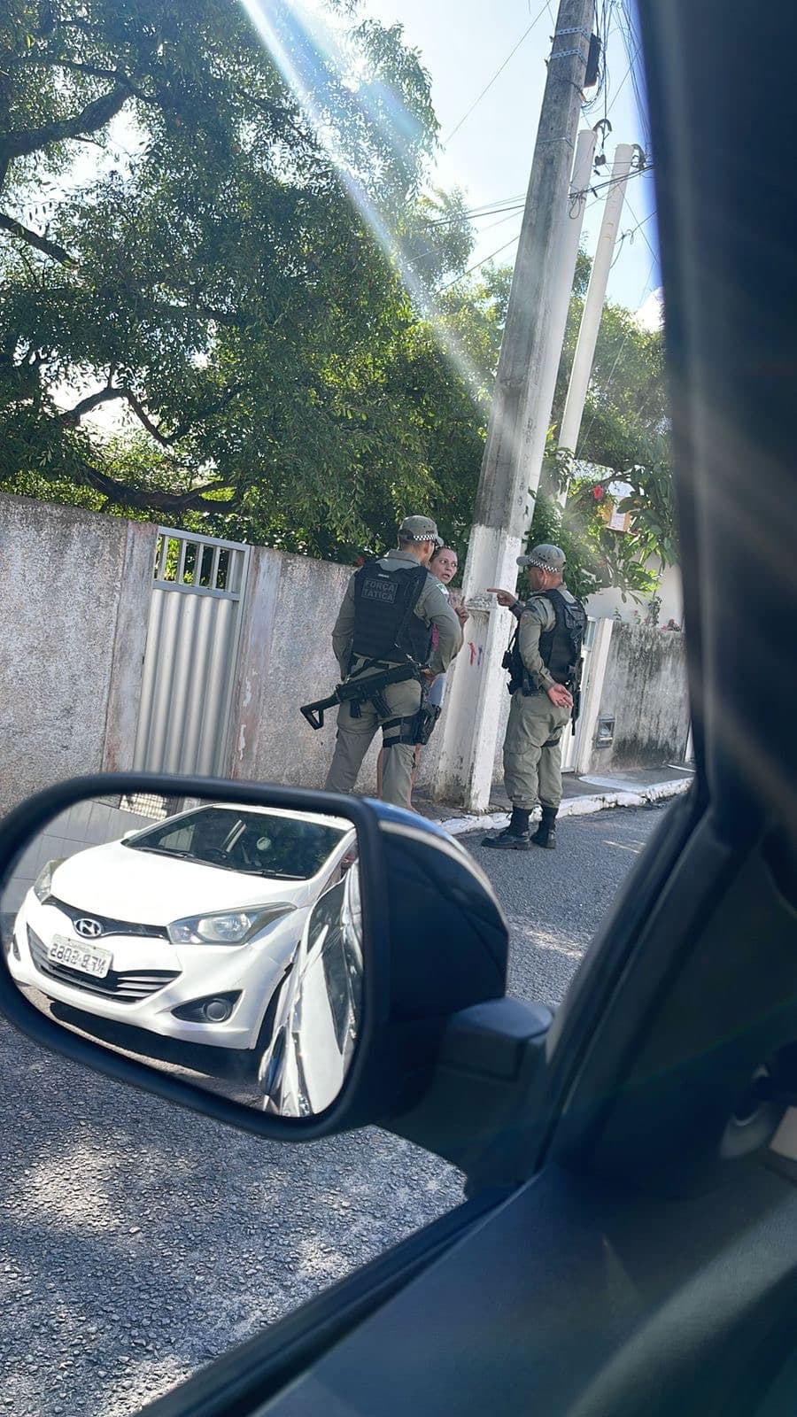 VÍDEO: Gerente de restaurante diz que levou tapa na cara de policial por tentar proteger criança em Natal
