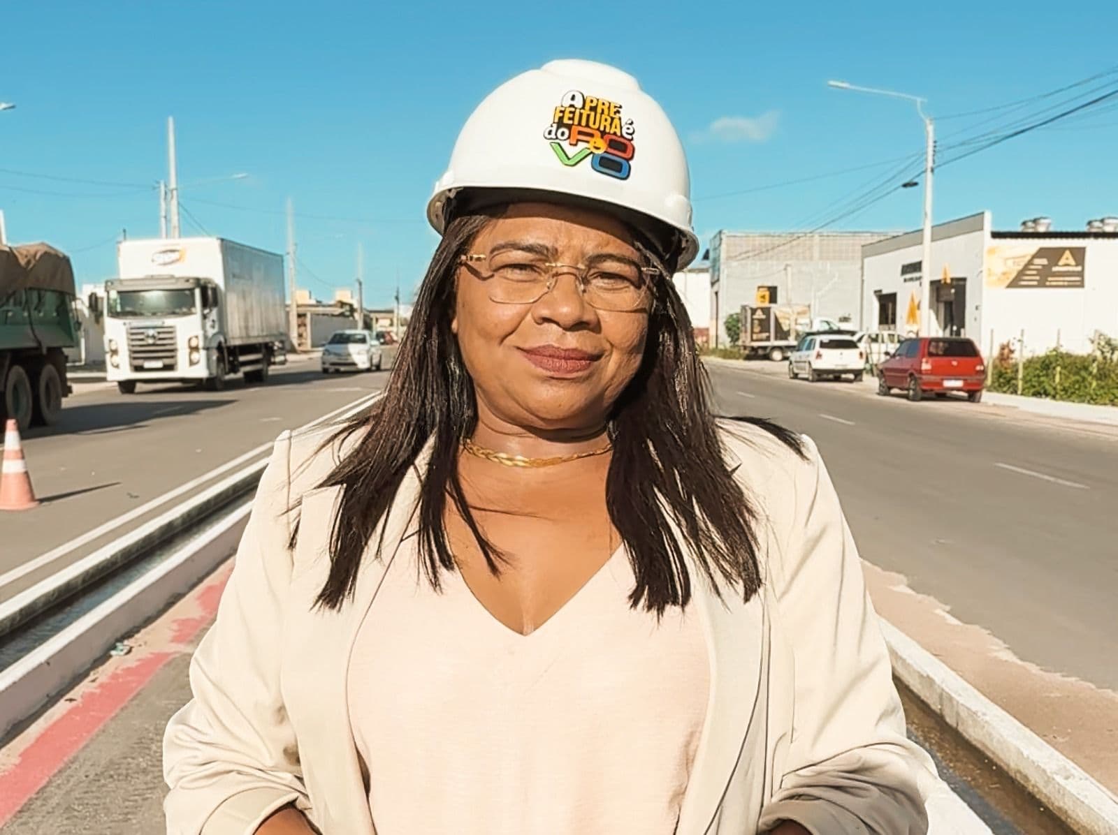 Em visita à RN-313, Nilda anuncia entrega da maior obra de mobilidade urbana da região