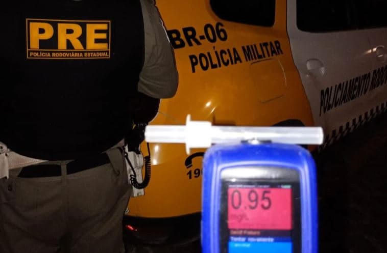 OPERAÇÃO ZERO ÁLCOOL: quatro condutores embriagados são presos no fim de semana na Grande Natal