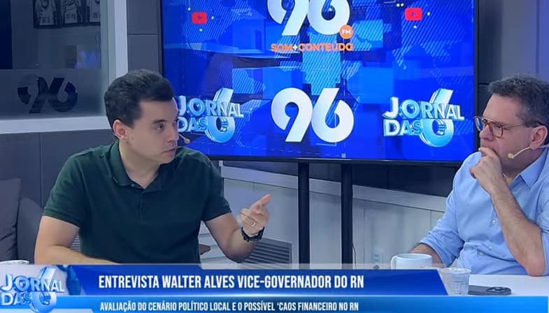 "Diagnóstico do Tesouro Nacional e quebra de confiança foram decisivos para não assumir Governo do RN", afirma Walter Alves