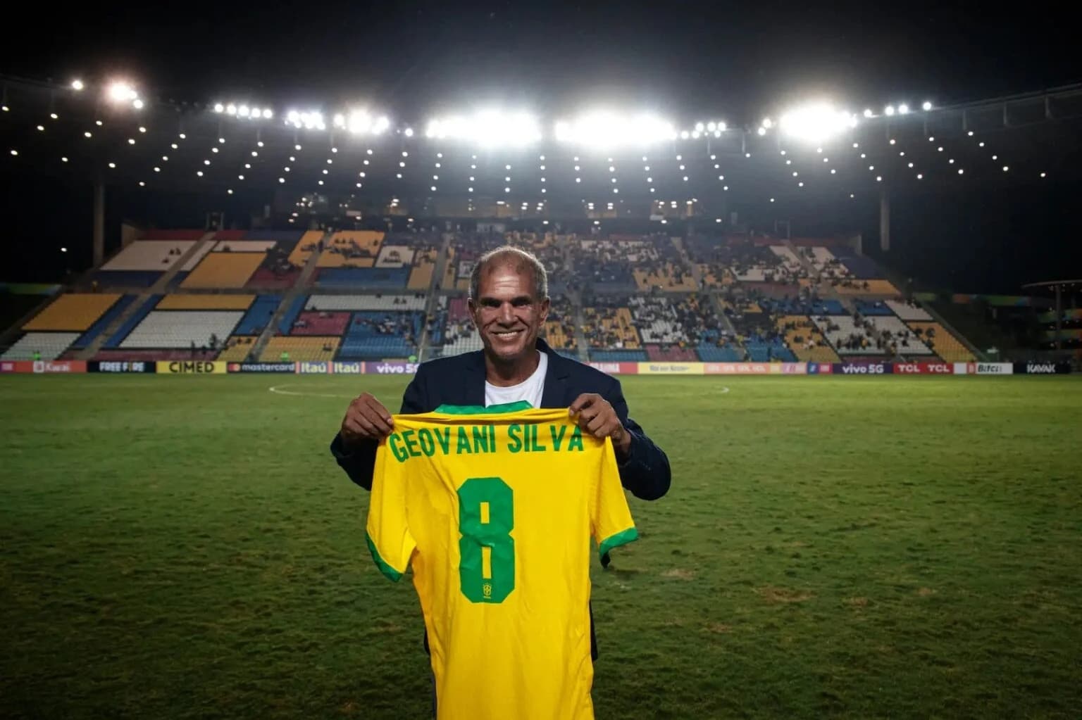 Morre Geovani Silva, ídolo do Vasco, ex-ABC e Seleção Brasileira, aos 62 anos
