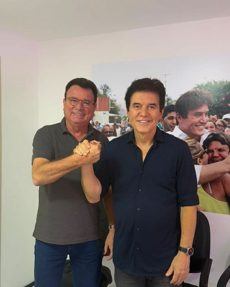 Robinson Faria recebe apoio do ex-prefeito Ivanildinho Ferreira e destaca investimentos em Santa Cruz