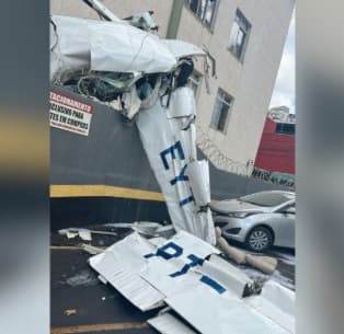 URGENTE: Morre terceira vítima de queda de avião em BH e tragédia chega a 3 mortos