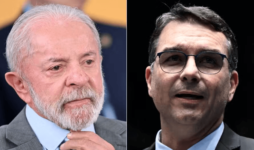 Flávio Bolsonaro aciona STF contra Lula por fala sobre “forca a traidores da pátria"; senador recebeu 1.600 ameaças nas redes sociais após fala do presidente