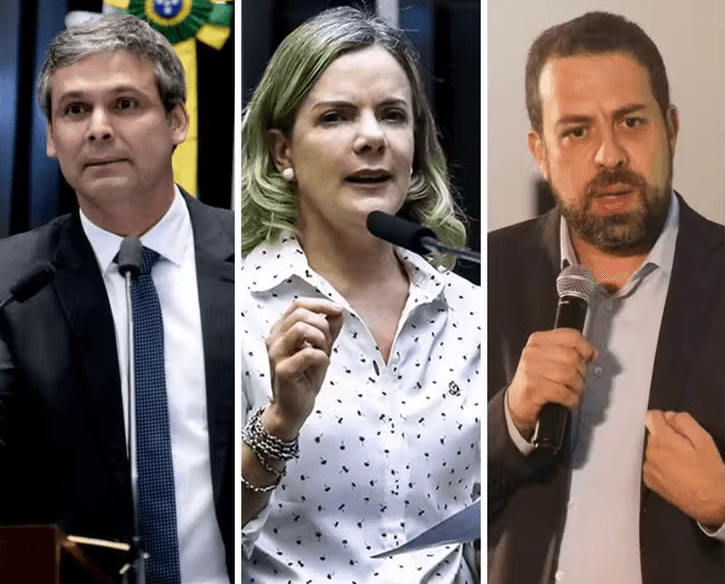 TSE manda Gleisi, Lindbergh, Boulos e perfis de esquerda apagarem posts que associam de forma indevida Flávio Bolsonaro ao crime organizado