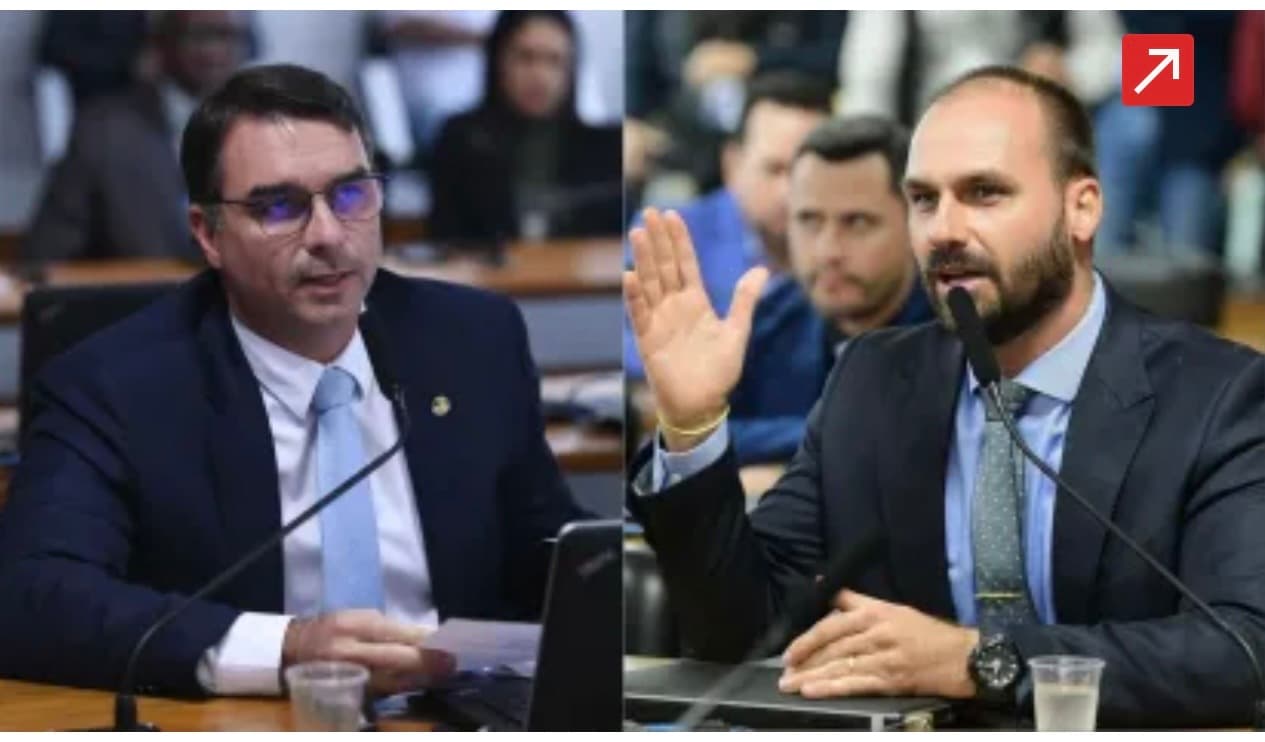 Flávio diz que Eduardo foi “injustiçado” pelo STF e reitera apoio a irmão