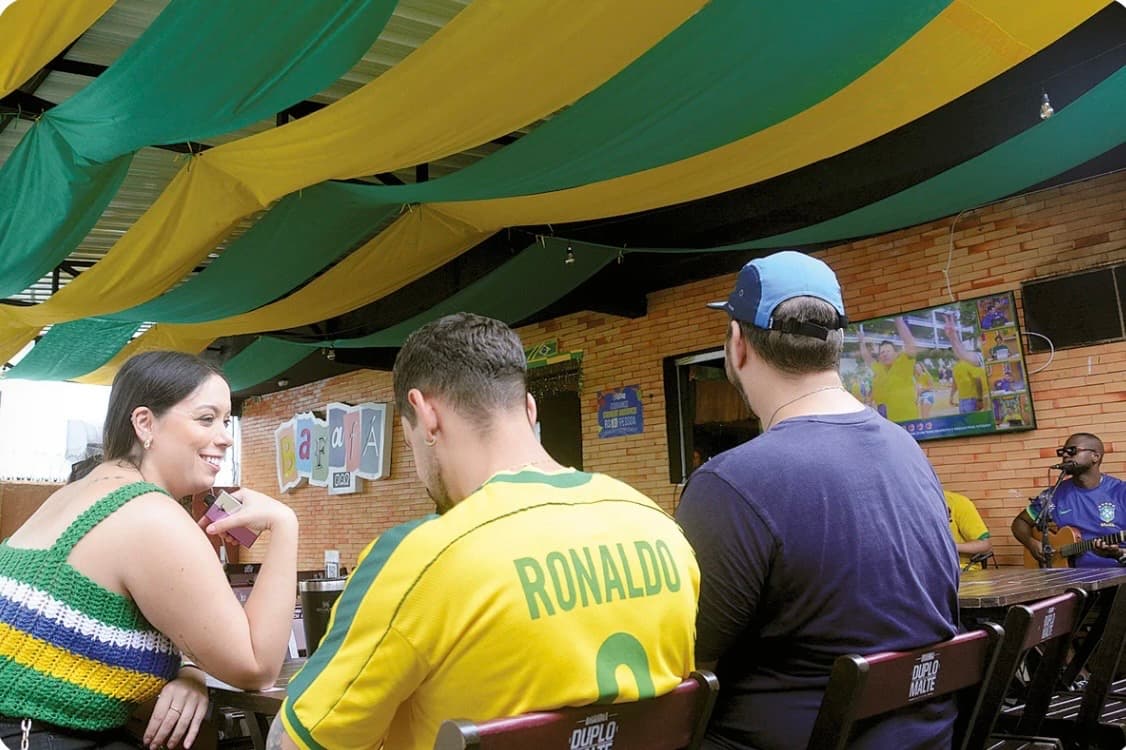 Brasil em campo triplica receita de bares e restaurantes no RN