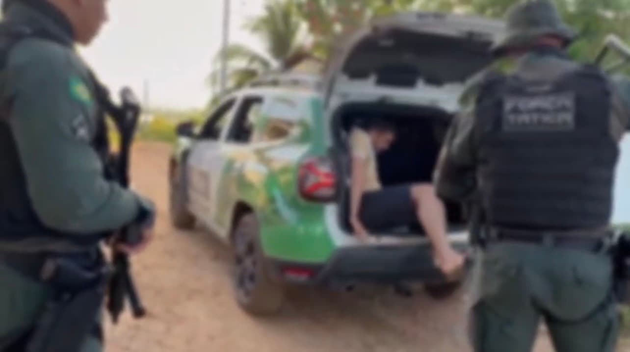 VÍDEO: Polícia prende suspeitos de executar plano de morte contra empresário em São Miguel (RN)