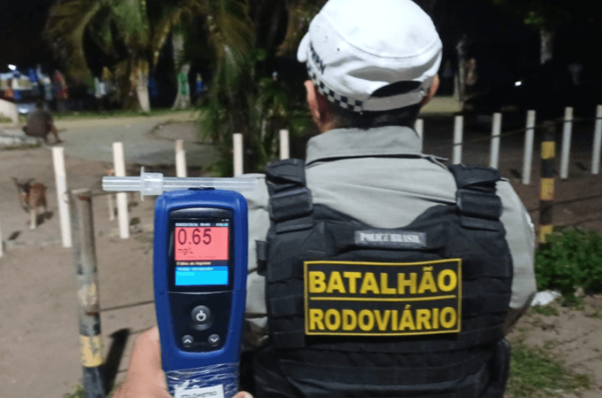 Operação Zero Álcool registra 309 prisões por embriaguez ao volante de janeiro a maio de 2026 em Natal e Região Metropolitana
