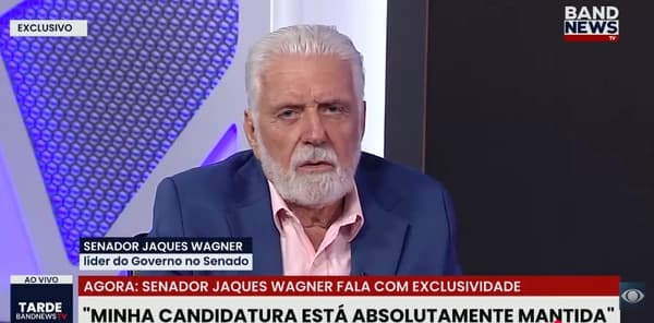 Jaques Wagner rebate acusações e crava: "minha candidatura está absolutamente mantida"