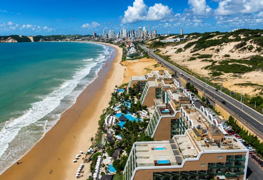 Prefeitura do Natal refuta relatório da Funpec que aponta perda definitiva de 40% do aterro hidráulico de Ponta Negra