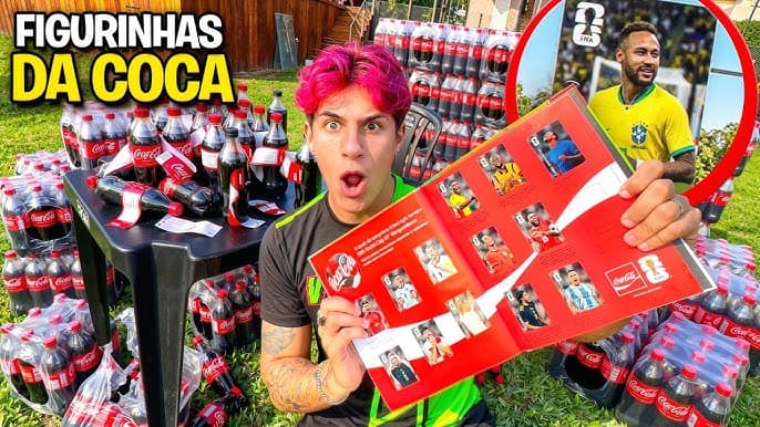 Coca-Cola assume prejuízo após onda de roubos de rótulos com figurinhas da Copa