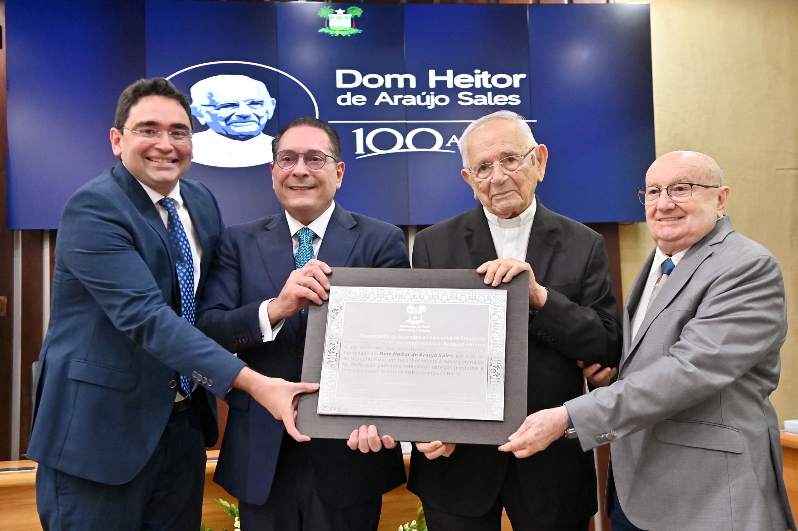 ALRN destaca legado e celebra centenário de Dom Heitor de Araújo Sales