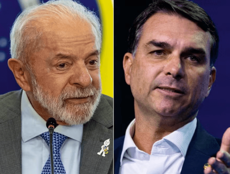 Ao desembarcar nos EUA para audiência sobre tarifas, Flávio Bolsonaro critica Lula: ‘Enquanto ele mostra o dedo do meio, vim defender os brasileiros'