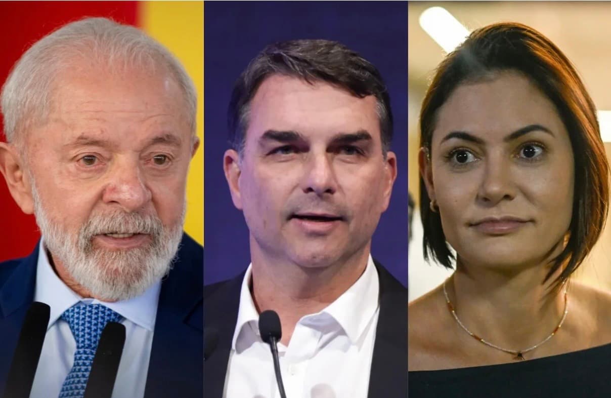 MEIO/IDEIA: Lula é o mais rejeitado, seguido por Flávio e Michelle