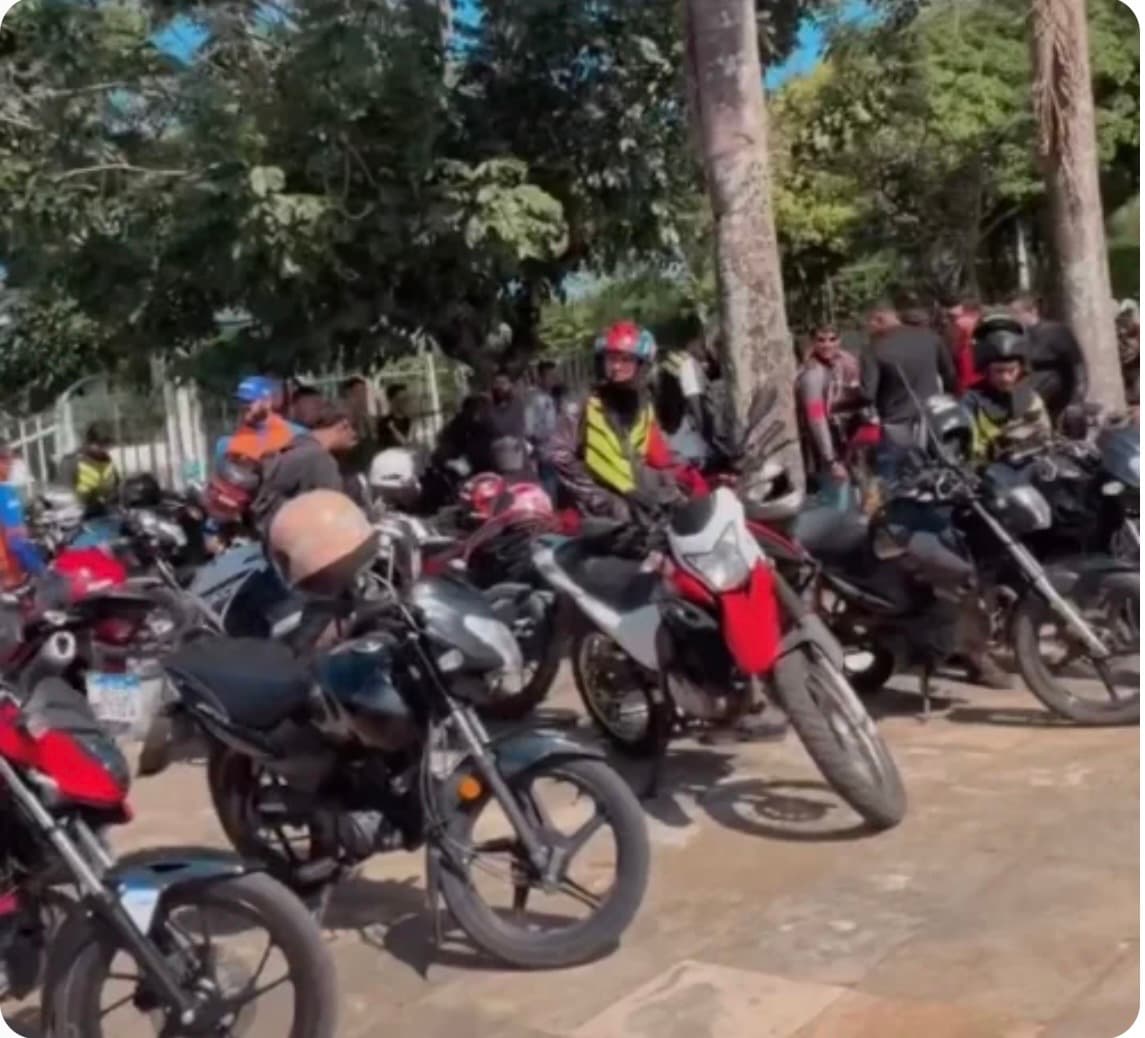 Paralisação nacional de motoboys mobiliza trabalhadores em Natal; manifestação segue até o Midway