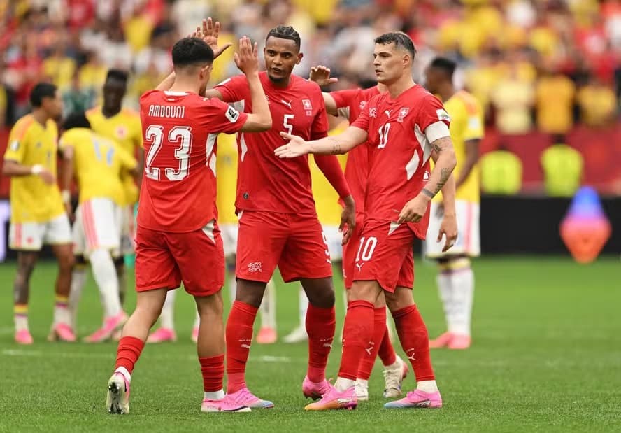 Suíça elimina a Colômbia nos pênaltis, vai às quartas da Copa e enfrentará a Argentina