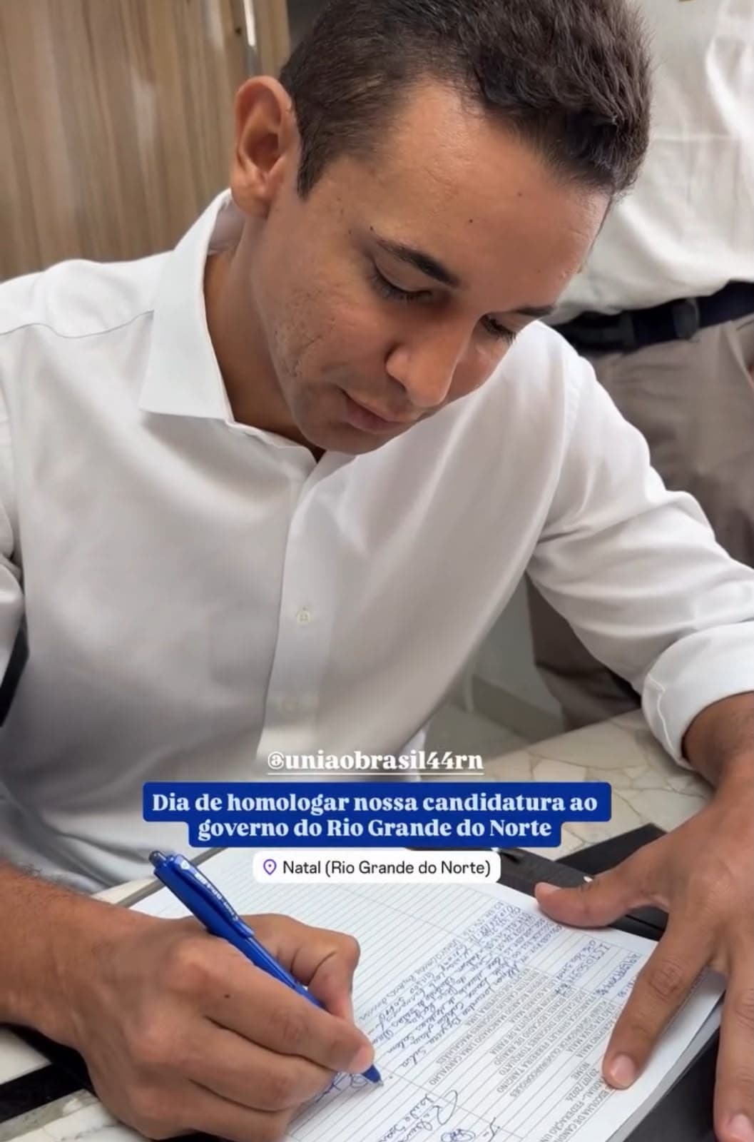 União Brasil oficializa chapa da coligação Esperança e Trabalho e confirma candidaturas ao Governo, Senado, Deputados federais e estaduais