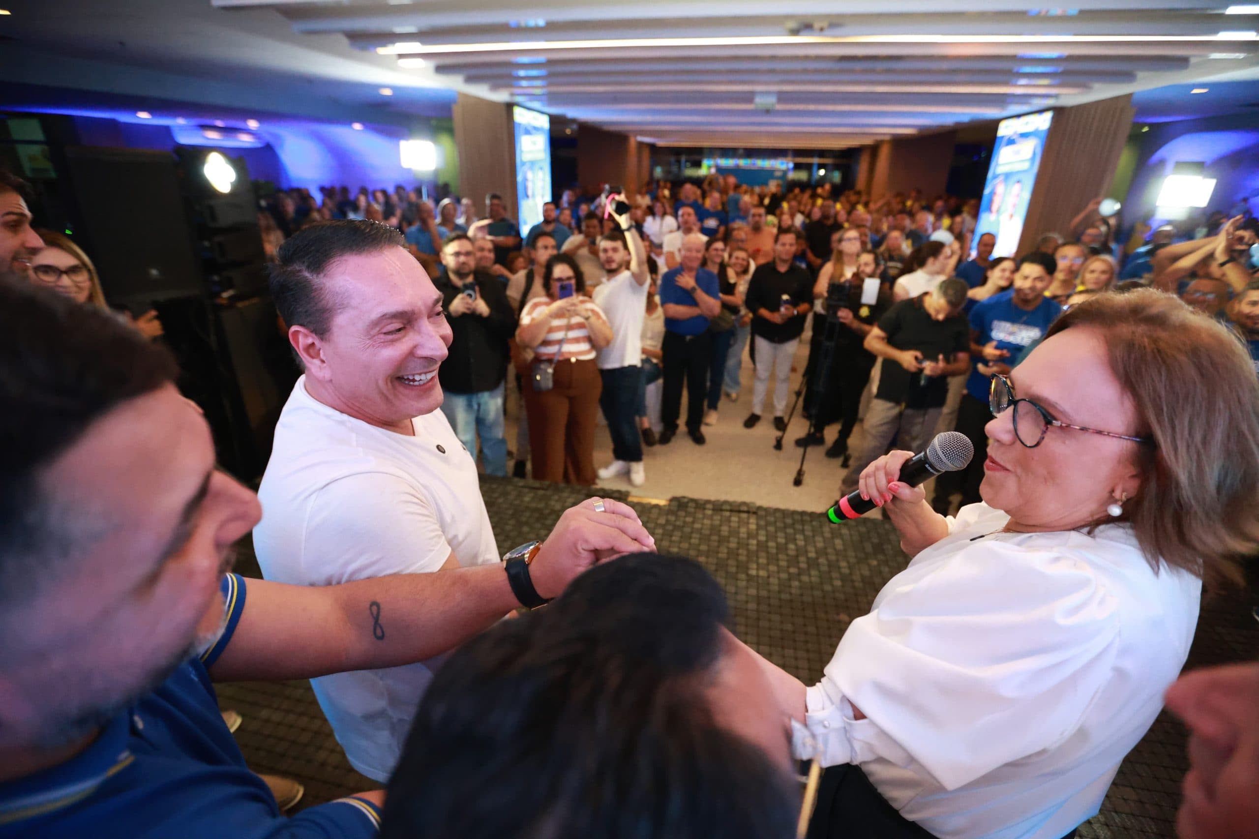 Evento de apoio de Ezequiel a Zenaide lota espaço na Arena das Dunas e marca a pré-campanha no RN