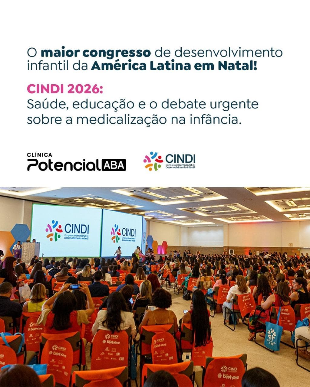 CINDI 2026: O maior congresso de desenvolvimento infantil da América Latina