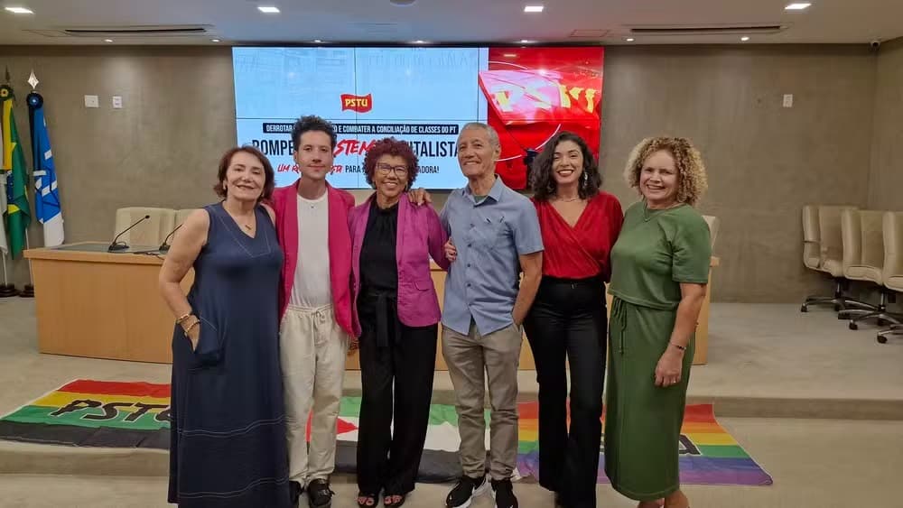 PSTU oficializa candidatura de Dário Barbosa ao Governo do Estado e Rosália Fernandes e Luciana Lima ao Senado